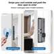 thumbnail image 5 of Cerradura de Puerta Inteligente Tuya con Bluetooth, 13,56 MHz, Acceso con Tarjeta IC, Entrada Sin Llave, Motorizada, Sin Taladros, para Puertas de Madera., 5 of 5