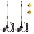 thumbnail image 1 of Antena celular Bingfu 4G LTE RP SMA 7dBi Outdoor (paquete de 2), 1 of 6