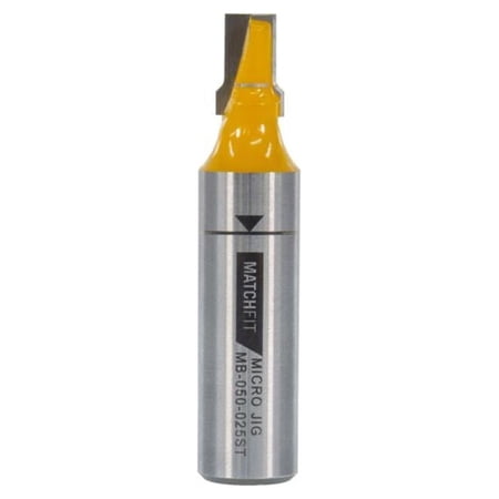UPC: 0815267010811 | Microjig Matchfit Relief Router Bit 1/2  Shank