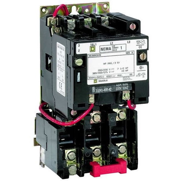 Square D MagneticMotorStarter,Thermal,220/240VAC 8536SBO1V03