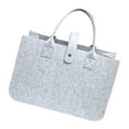 thumbnail image 4 of Trendy Felt Bag Fashion Accessory Contemporary Handle Felt Shopping Bag Daily Use Handbag Suitable for Women and Girls, 4 of 7