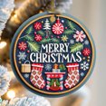 thumbnail image 3 of HOMBOTI Christmas Ornaments 2024 Christmas Home Decoration Hanging Bedroom Living Room Festive Ambience Decoration Hanging Decoration, 3 of 6