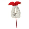 thumbnail image 5 of FVDPWYE Christmas Elf Leg Pick Farmhouse Wreath Party Lawn Plush Stuffed Tree Topper Champagne Sequins, 5 of 9