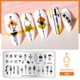 thumbnail image 1 of BORN PRETTY Nail Stamping Plate Line And Leaves Flower Nail Art Board StampingTemplate Stainless Steel Nail Design Manicure Gong Bohan LED, 1 of 2