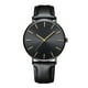 thumbnail image 1 of Reloj de cuarzo para hombre, relojes para hombre Betreasure, relojes delgados para hombre y mujer, reloj de cuarzo informal de cuero, reloj informal, 1 of 3
