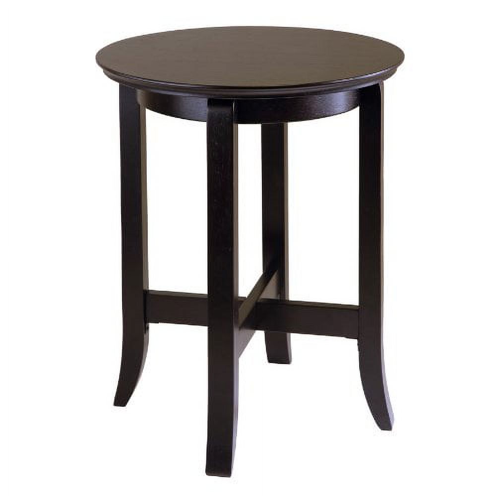 Winsome Wood Toby Round Accent Table, Espresso Finish - image 2 of 2