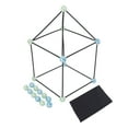 thumbnail image 4 of Construction Fort Tent Building Set for Kids Build and Play Indoor Outdoor, 4 of 5