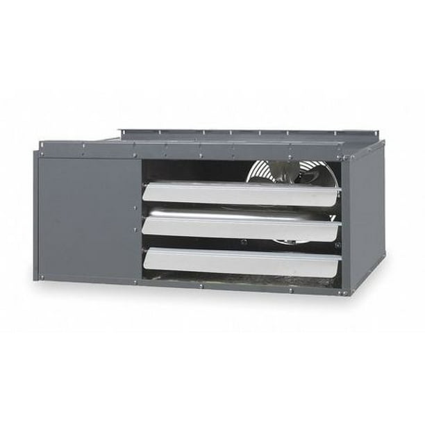 DAYTON 2RYU7A Gas Unit Heater, NG/LP, 30,000, 370 cfm, Direct