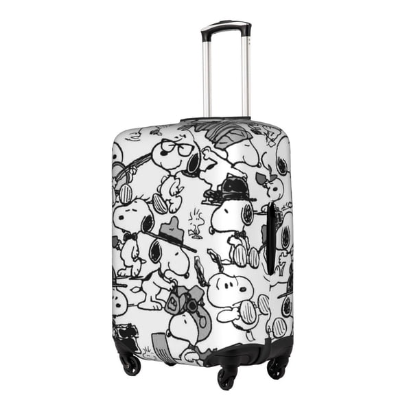 Snoonys Funda De Equipaje De Viaje Lavable Protector De Maleta De Dibujos Animados Divertido Compatible Con De 18 A 32 Pulgadas