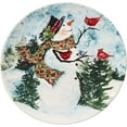 thumbnail image 5 of Watercolor Snowman 16pc Dinnerware Set, 5 of 8