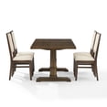 thumbnail image 5 of Crosley Furniture Joanna 5-Piece Dining Table Set in Dark Oak/Creme, 5 of 9