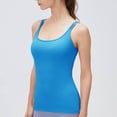 thumbnail image 5 of Giftesty Tank Tops for Women Exercises Breathable Running Yoga Sports Camis Tank Tops Round-Neck Camisoles, 5 of 6