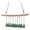 Green, variant on wutoase Handmade Sea Glass Wind Chimes, Hanging Wind Chime with Wooden Hanger for Home Wall Garden Decor Gifts for Mom Women