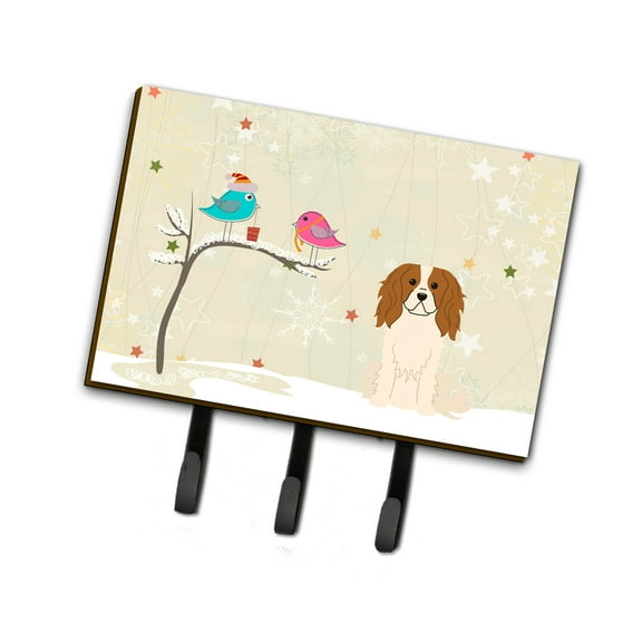 Christmas Presents between Friends Cavalier King Charles Spaniel Leash or Key Holder