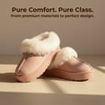 thumbnail image 4 of bebe Toddler Girls' Platform Boots – Microsuede Bootie with Faux Fur, Comfy Platform Shoes for Toddlers, 4 of 8