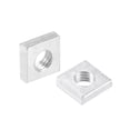 thumbnail image 1 of Unique Bargains Square Nuts, M6x11mmx3mm Zinc-Plated Metric Coarse Thread Assortment Kit, 25pcs, 1 of 5