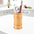 thumbnail image 2 of Bamboo Utensil Holder For Kitchen Counter, Bamboo Spoon Holder Kitchen Utensil Holder For Countertop, 2 of 8