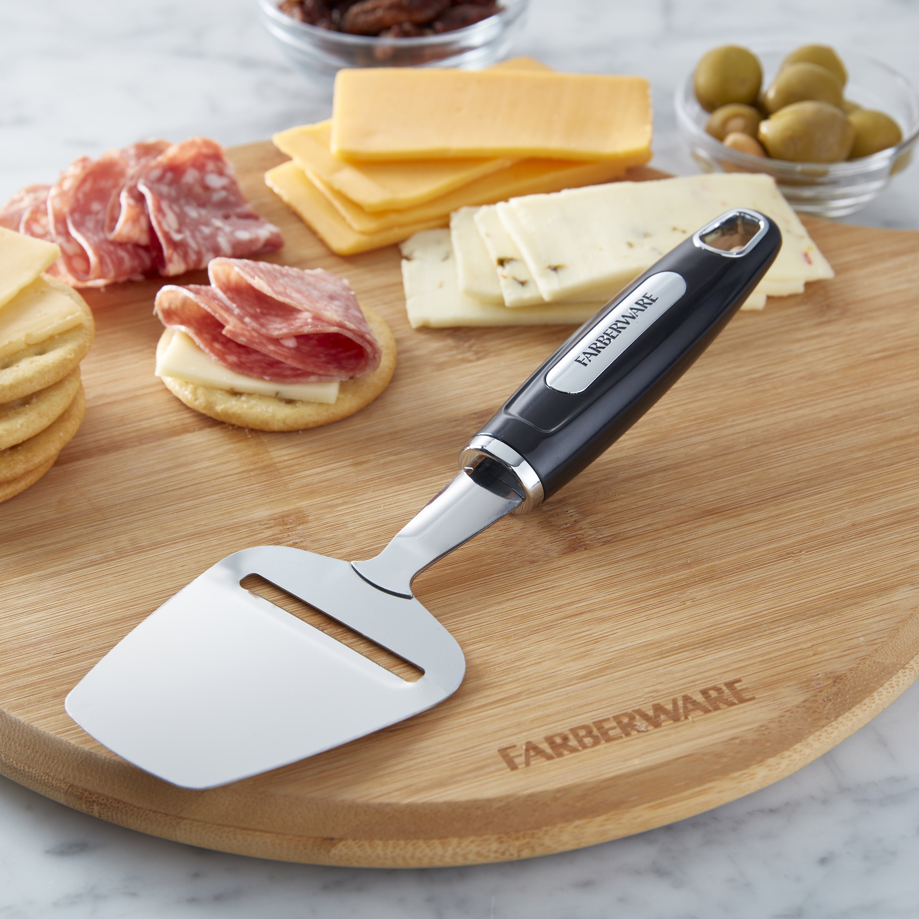 Stainless Steel 8.2 Inch Cheese Plane/Slicer/Server, Soft