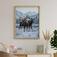 thumbnail image 6 of Diamond Art Kits for Adults - Moose Pair Winter Mountain Scene 5d Diamond Painting for Adults, Diamond Art for Adults Beginners, Frameless Diamond Painting Kits for Adults for Home Wall Decor, 6 of 7
