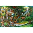thumbnail image 2 of Bell, Bill 32x23 White Modern Wood Framed Museum Art Print Titled - Alice in Wonderland, 2 of 4