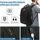 thumbnail image 3 of Mochila Antirobo Nanwei Mochila para Portátil con Puerto de Carga USB y de Auriculares 15.6 Pulgadas, 3 of 3