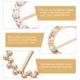 thumbnail image 4 of 3pcs Rhinestone Scarf Clips Delicate Scarf Fasteners Waist Buckles, 4 of 8