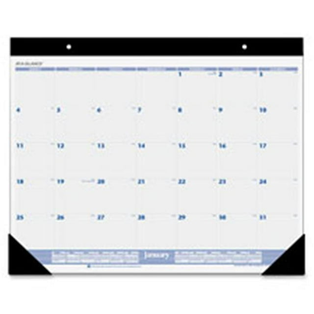 At-A-Glance AAGSW23000 Monthly Two-Color Classic Desk Pad
