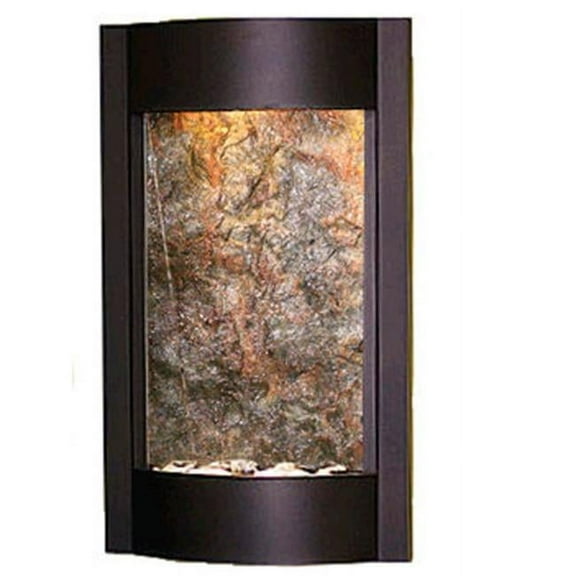 Adagio SWA3512 Serene Waters - Green Featherstone Wall Fountain