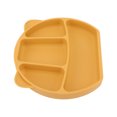 thumbnail image 3 of Plato Bebé Silicona, Con Tenedor, Cuchara, 3 Compartimentos Divididos, Vajilla Bebé Silicona, Cuenco Infantil, Apto Para Lavavajillas, Microondas, Horno, 3 of 7