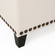 GDF Studio Esla Fabric Storage Ottoman, Multiple Colors