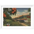 thumbnail image 2 of Art.com Train- Orange Blossom Special - Florida Art Print by Lantern Press, White Frame Wall Art, 44" x 32", 2 of 5
