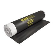 Black Jack 100 sq ft 28 ft x 43 in x 25 mm Roll of 2-in-1 Premium Laminate and Engineered Wood Flooring Underlayment