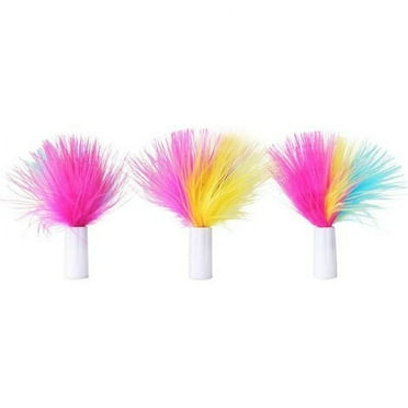 3 Replaceable Pieces, Fun Autonomous Play Companion Interactive Feather Toys for Cats