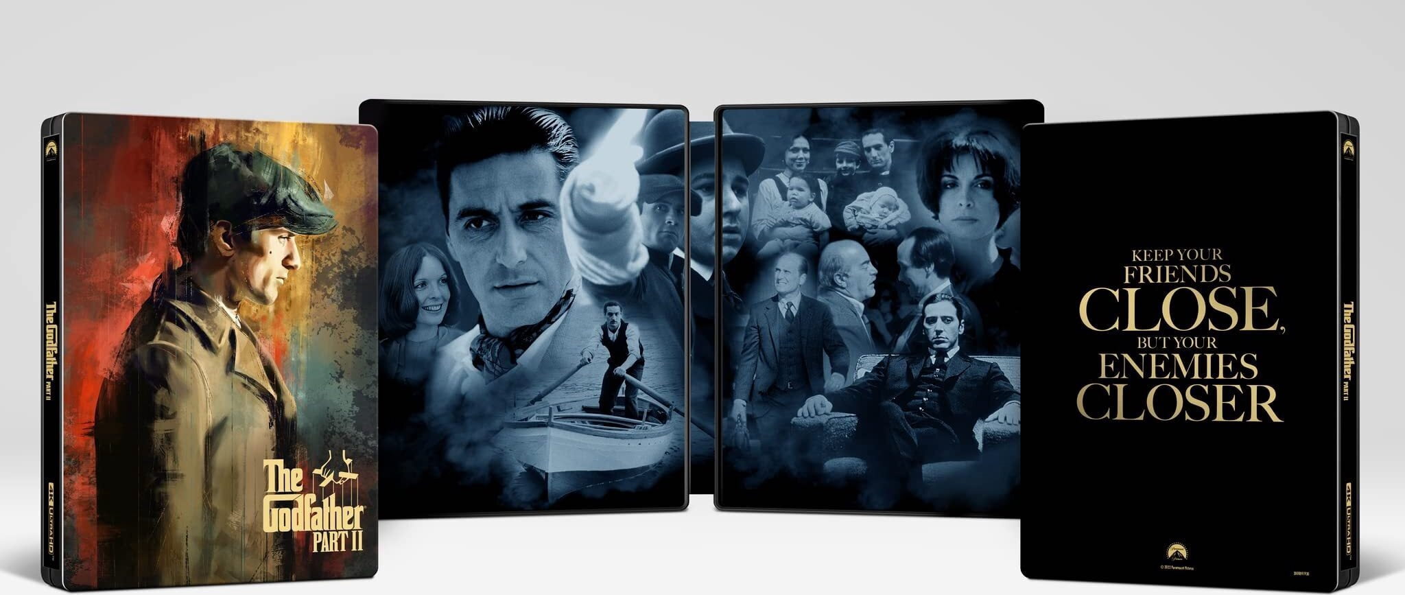 Godfather Steelbook Bundle (Walmart Exclusive) (4K Ultra HD) (Walmart Exclusive), Exclusive Bundle, Drama