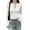 #114White, variant on Byworldtasic Women's Ribbed Henley Shirt Long Sleeve Top Slim Fit Stretch Knit Button Crew Neck Blouse