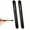 Black, variant on 2 Pcs Silver Stainless Steel Table Crumber,Compact Pocket Clip Crumb Sweeper for Restaurant & Home Dining Use Easy-Clean Tool for Tables,Tablecloths,Servers and Families Topboutique