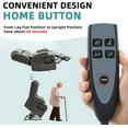 thumbnail image 3 of MEETWARM Oversized Dual Motor Lay Flat Power Lift Recliner Chair for Big Elderly with Heat Massage, Large Sleeping Electric Recliner with Extended Footrest, Lumbar Pillow, USB & Type-C Ports, Gray, 3 of 8