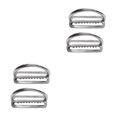 thumbnail image 3 of Thinsony Stainless Steel Dive Weight Belt Keeper D Rings for 5cm Webbing Strong and Resilient Style A 2Set, 3 of 6