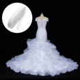 thumbnail image 4 of Crinoline Cheveux Tressés Décorations de Mariage Robe Blanche 2cm, 4 of 9