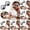 Black 6PCS, variant on Novelty With Rolling Eyes For Pranks And Day Hilarious Interactive Joke Glasses For Parties And Trick Entertainment