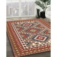 thumbnail image 2 of Ahgly Company Indoor Square Traditional Light French Beige Brown Persian Area Rugs, 3' Square, 2 of 6