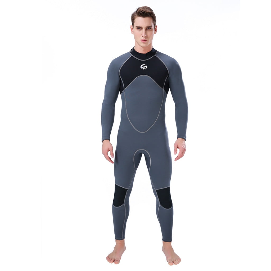MEN WetSuit 3MM Full Body suit Super stretch Diving Suit Swim Surf