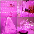 thumbnail image 5 of Morttic 2 Pack 200 LED Fairy Lights Battery Operated, 66Ft Fairy String Lights with Remote, 8 Modes Copper Wire Twinkle Lights for Home Bedroom Patio Indoor Outdoor Decor (Pink), 5 of 13
