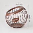 thumbnail image 2 of LEEYNEER Coffee Pod Holder Large Capacity Coffee Organizer Metal Coffee Pod Storage for Counter Coffee Station Organizer for Kitchen, 2 of 2