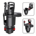 thumbnail image 4 of 1 Pcs Car Cup Holder Expander 4-in-1 Multi-Functional Beverage Holder with Double Layer Storage Rack ABS Plastic Non-Slip Design for Vehicle Drink Organization, 4 of 7