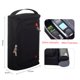 thumbnail image 4 of Neceser de viaje impermeable para hombre, bolsa de lavado de esteticista, bolsa de afeitar de negocios de cuero para baño, bolsa de ducha para mujer con mango resistente JFHHH pequeña, 4 of 5