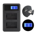 thumbnail image 1 of Battery Charger, Camera Battery Charger LCD Display Stable Wear Resistant  For A6300 A6500 A6000 A7r A7, 1 of 8