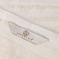 thumbnail image 5 of Superior Hays Cotton Plush Soft Bath Towel Set of 2 , Ivory, 5 of 12