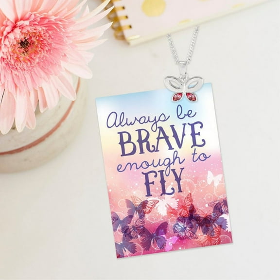Brave Butterfly Necklace