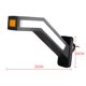 thumbnail image 4 of Luces traseras para camión, luces laterales guiadas de 33led, luces de cintura para remolque tricolor, voltaje amplio, 2 uds., 4 of 4